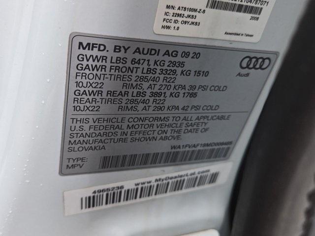 used 2021 Audi Q8 car, priced at $39,689