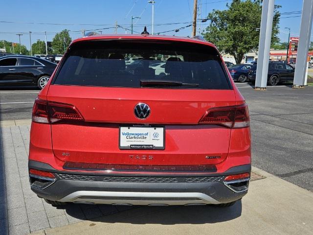 new 2024 Volkswagen Taos car, priced at $31,072