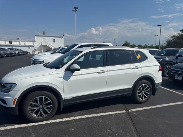 used 2021 Volkswagen Tiguan car, priced at $19,036