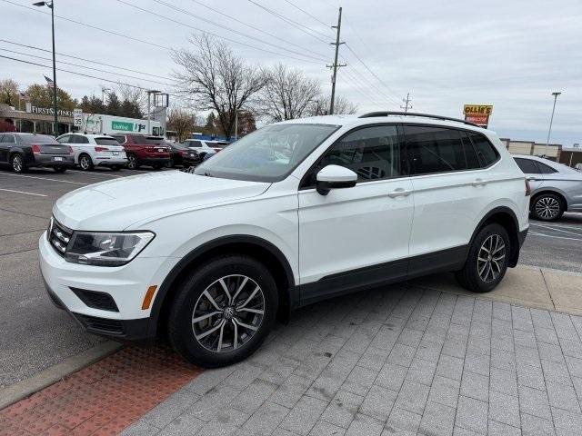 used 2021 Volkswagen Tiguan car, priced at $17,398
