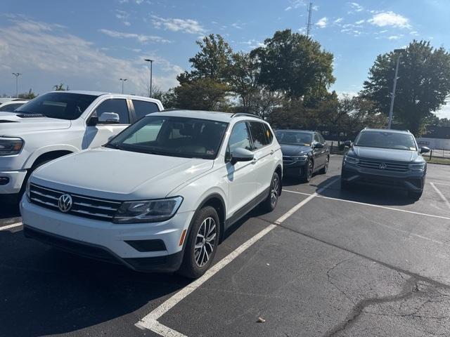 used 2021 Volkswagen Tiguan car, priced at $19,036