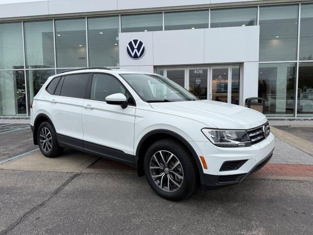 used 2021 Volkswagen Tiguan car, priced at $17,398