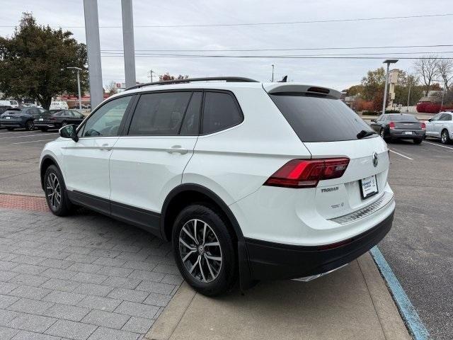 used 2021 Volkswagen Tiguan car, priced at $17,398