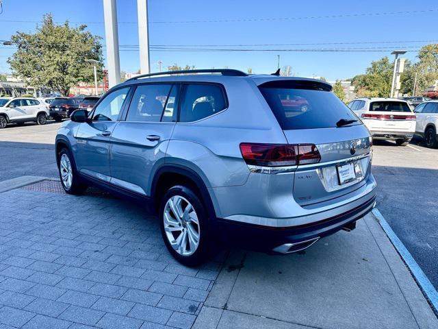 used 2021 Volkswagen Atlas car, priced at $24,503