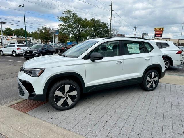 new 2025 Volkswagen Taos car, priced at $26,500