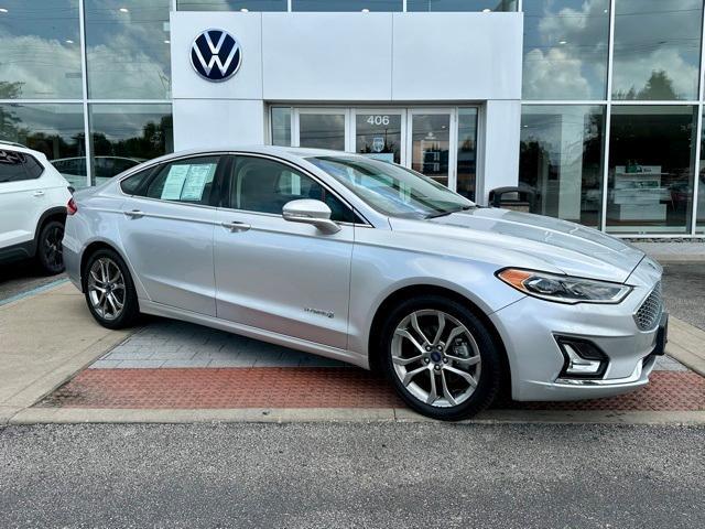 used 2019 Ford Fusion Hybrid car, priced at $14,374