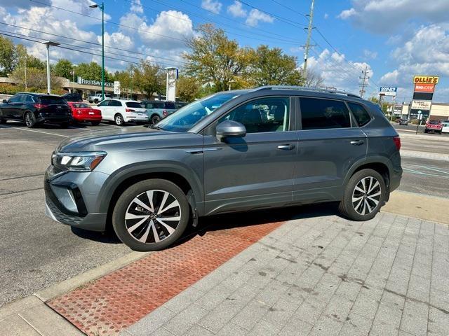 used 2023 Volkswagen Taos car, priced at $20,621