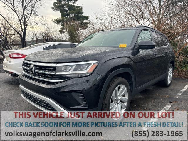 used 2021 Volkswagen Atlas car, priced at $25,352