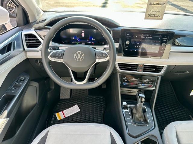 new 2025 Volkswagen Taos car, priced at $29,359