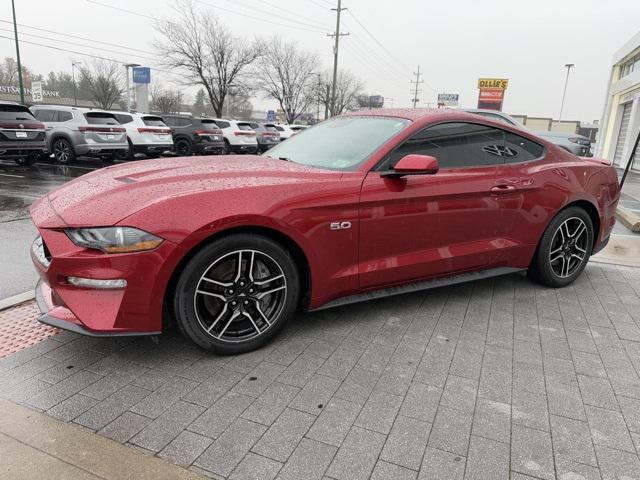 used 2021 Ford Mustang car, priced at $28,120