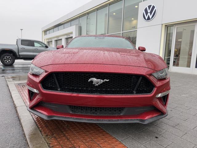 used 2021 Ford Mustang car, priced at $28,120