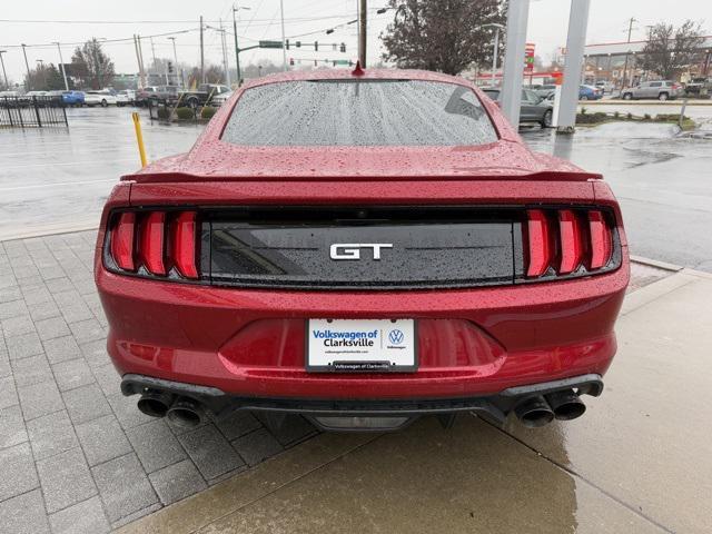 used 2021 Ford Mustang car, priced at $28,120