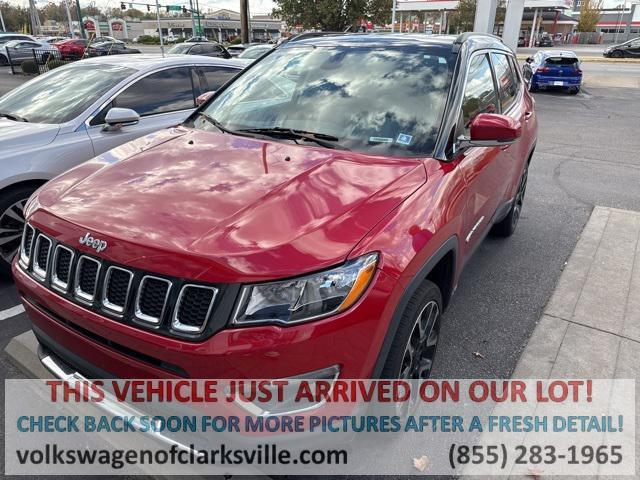 used 2018 Jeep Compass car, priced at $18,824