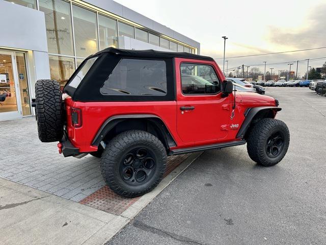 used 2019 Jeep Wrangler car, priced at $24,364