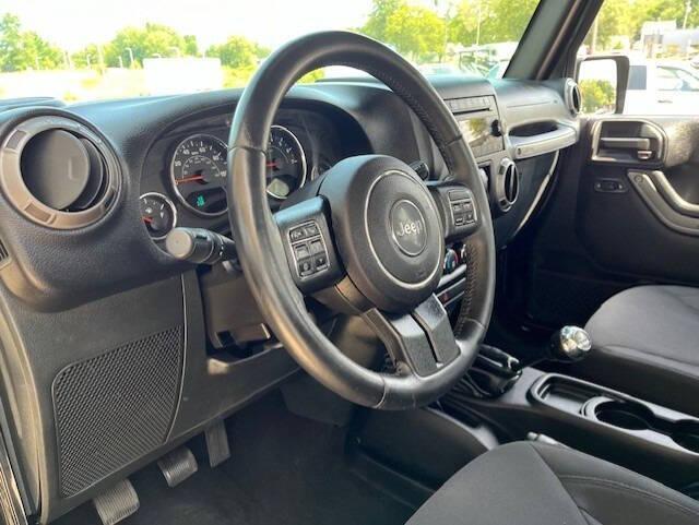 used 2015 Jeep Wrangler car, priced at $17,995