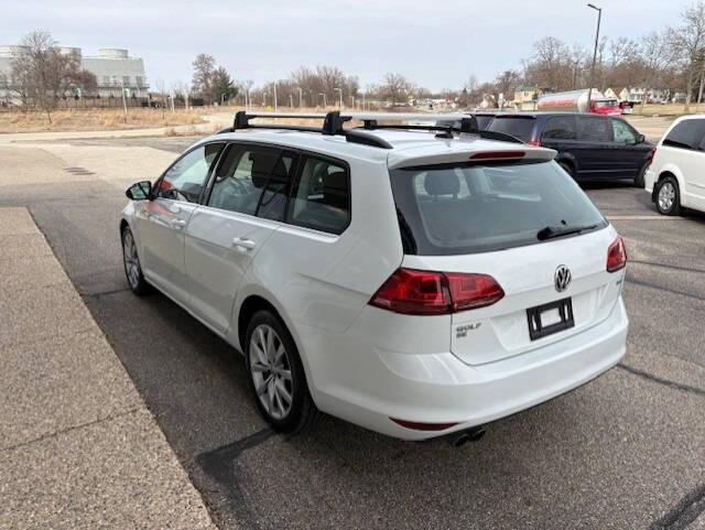 used 2017 Volkswagen Golf SportWagen car, priced at $12,495