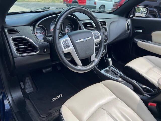 used 2013 Chrysler 200 car, priced at $11,995