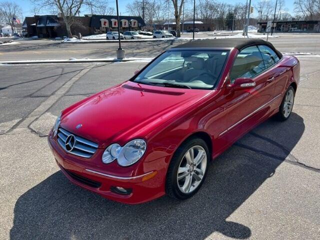 used 2008 Mercedes-Benz CLK-Class car, priced at $18,995