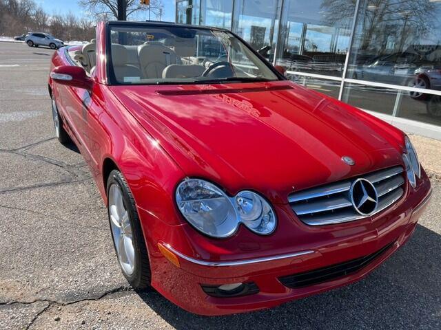 used 2008 Mercedes-Benz CLK-Class car, priced at $18,995