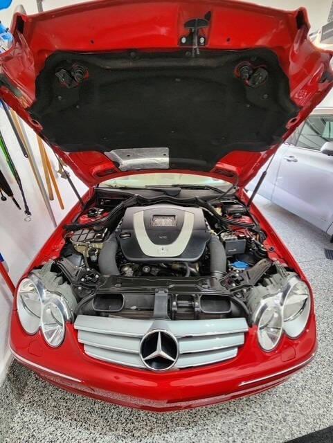 used 2008 Mercedes-Benz CLK-Class car, priced at $18,995