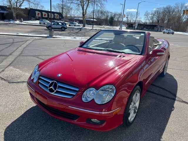 used 2008 Mercedes-Benz CLK-Class car, priced at $18,995
