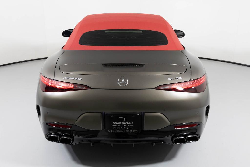 used 2022 Mercedes-Benz AMG SL 55 car, priced at $109,900