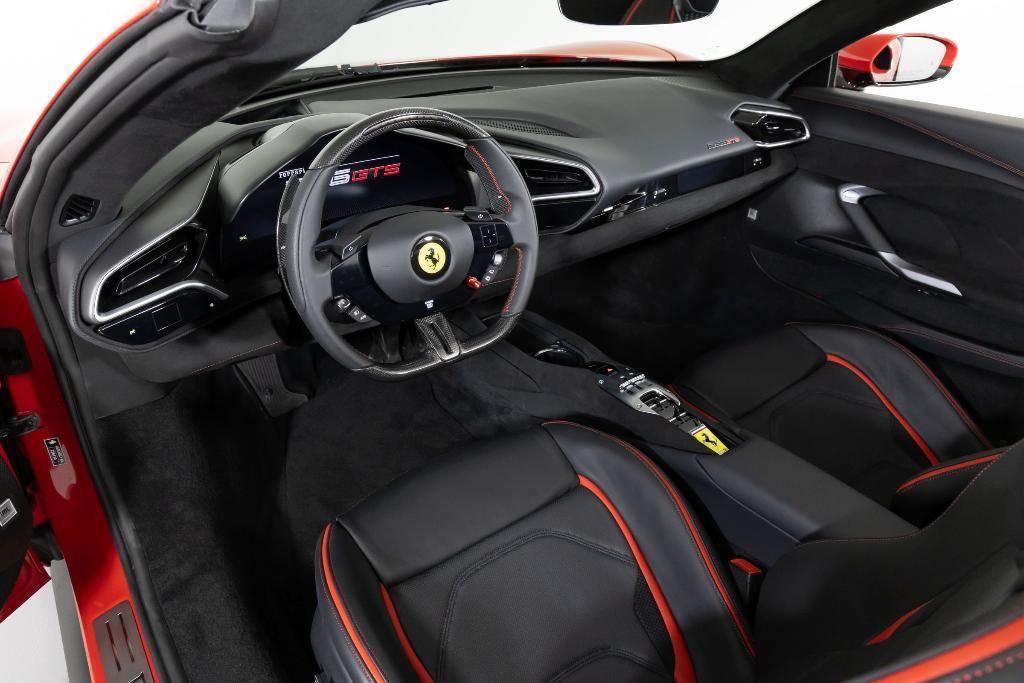 used 2024 Ferrari 296 GTS car, priced at $449,900