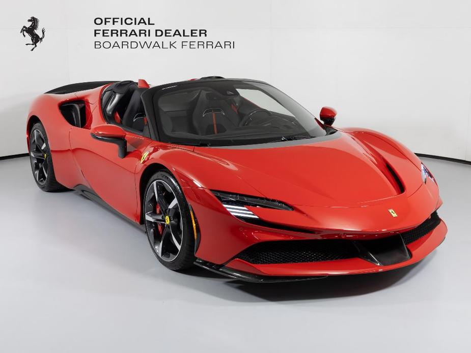 used 2023 Ferrari SF90 Spider car, priced at $749,900