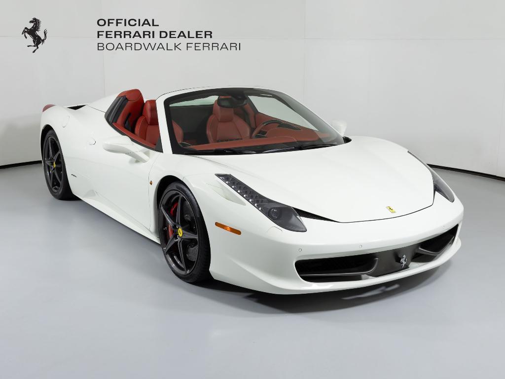 used 2013 Ferrari 458 Spider car, priced at $279,900