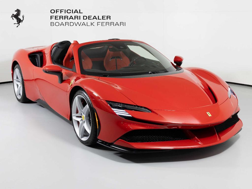 used 2023 Ferrari SF90 Spider car, priced at $679,900