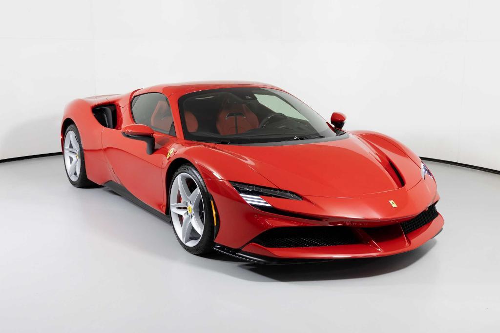 used 2023 Ferrari SF90 Spider car, priced at $679,900