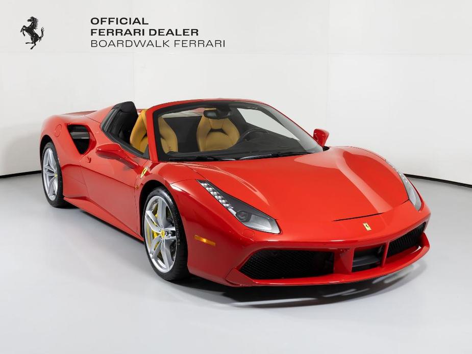 used 2019 Ferrari 488 Spider car, priced at $309,900