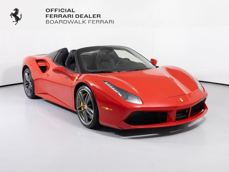 used 2018 Ferrari 488 Spider car, priced at $279,900