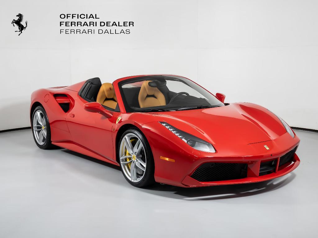used 2017 Ferrari 488 Spider car, priced at $319,900