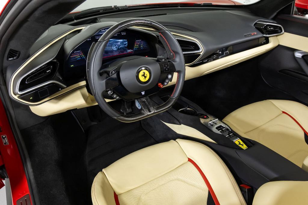 used 2024 Ferrari 296 GTS car, priced at $469,900