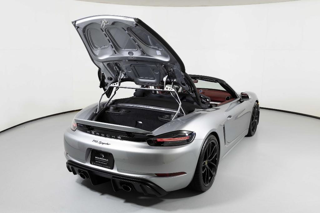 used 2021 Porsche 718 Spyder car, priced at $129,900