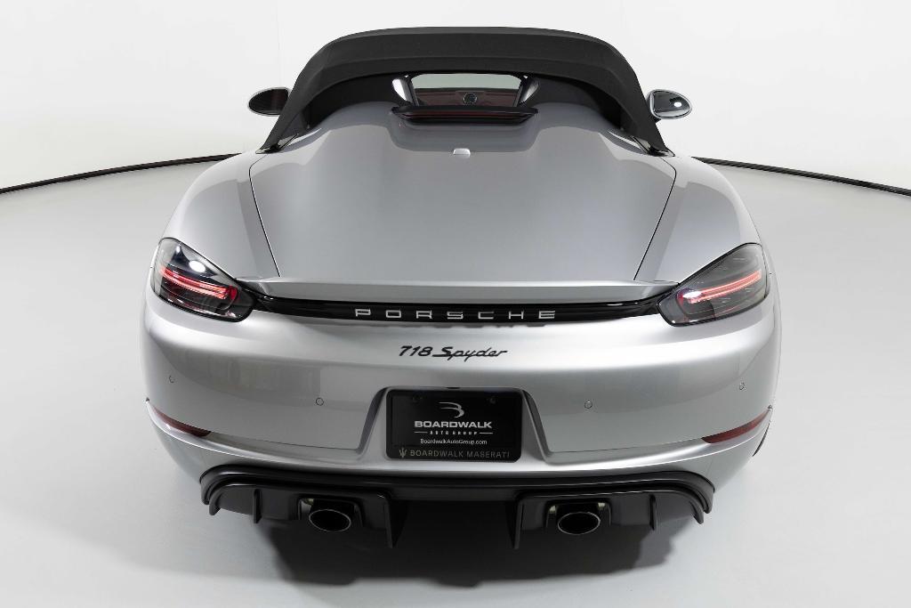 used 2021 Porsche 718 Spyder car, priced at $129,900