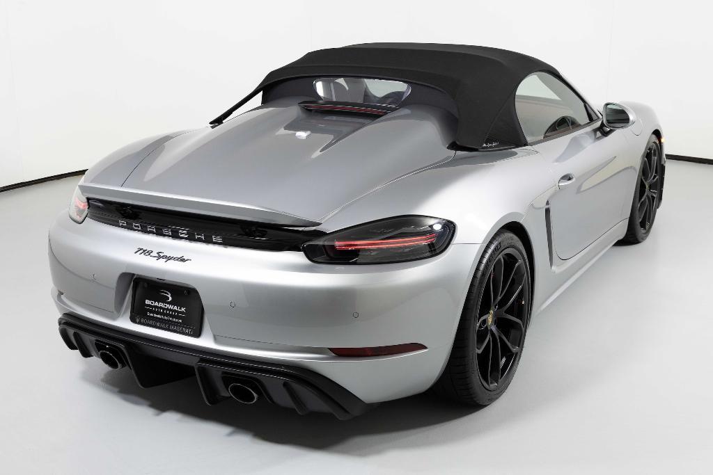 used 2021 Porsche 718 Spyder car, priced at $129,900