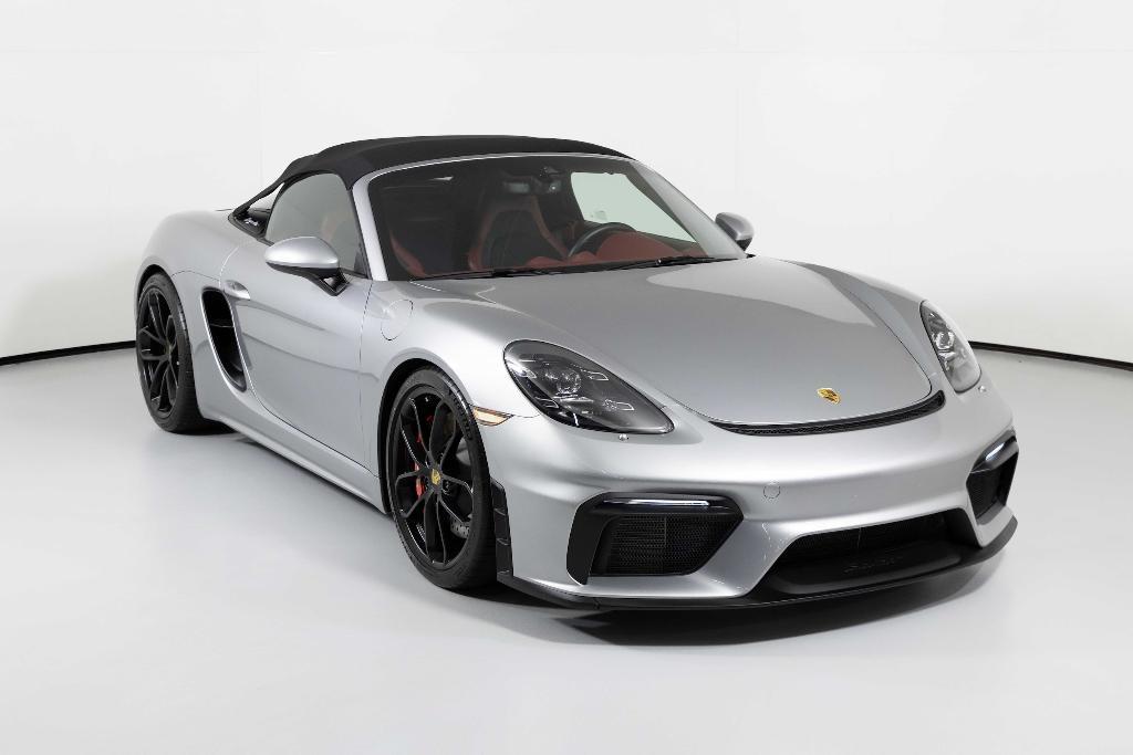 used 2021 Porsche 718 Spyder car, priced at $129,900