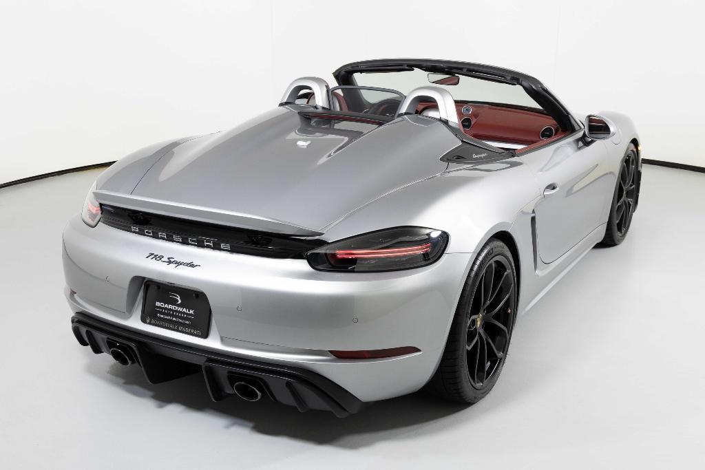 used 2021 Porsche 718 Spyder car, priced at $129,900