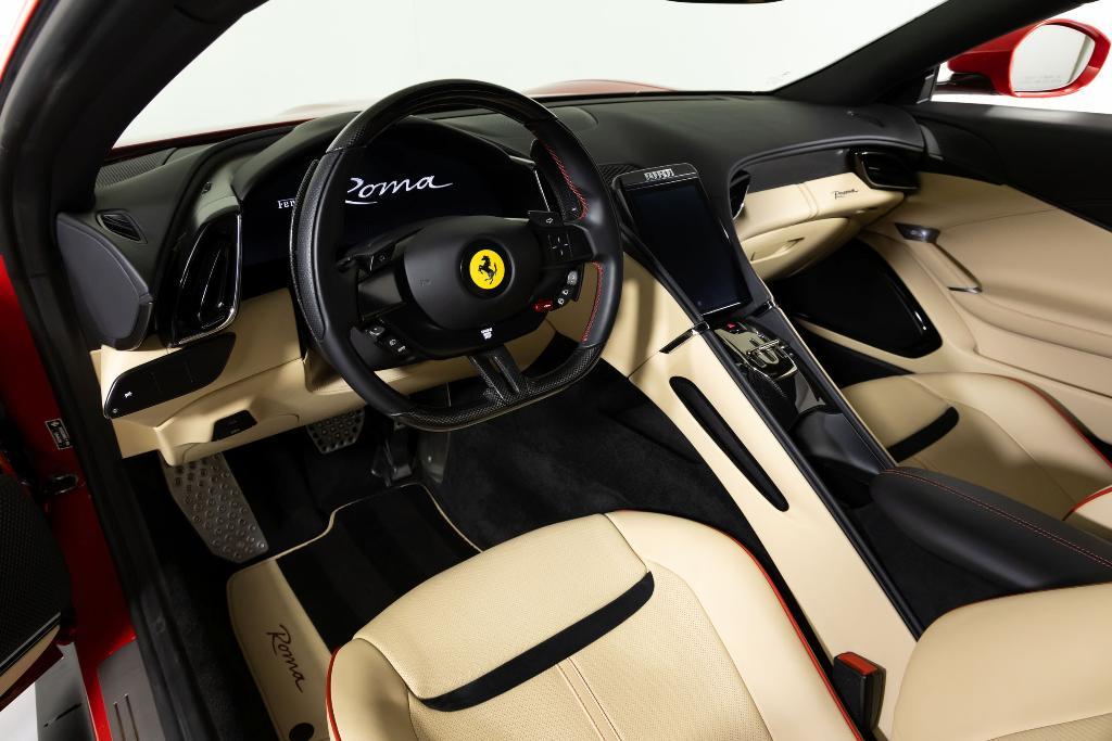 used 2021 Ferrari Roma car, priced at $219,900