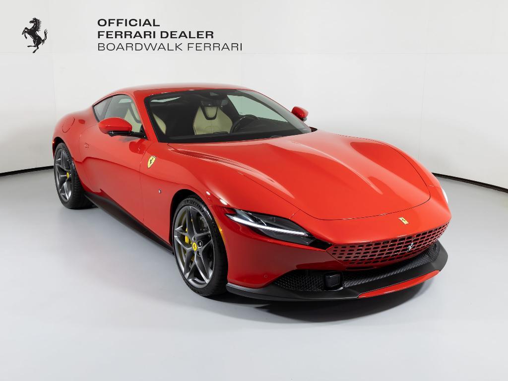 used 2021 Ferrari Roma car, priced at $219,900