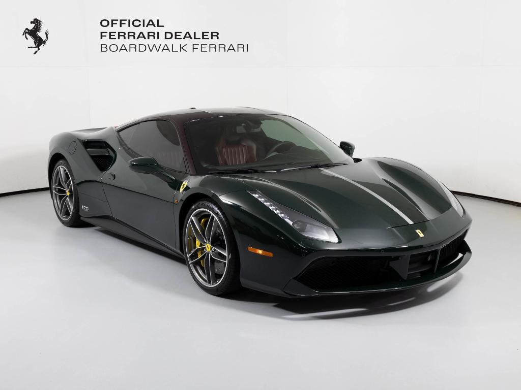 used 2018 Ferrari 488 GTB car, priced at $469,900