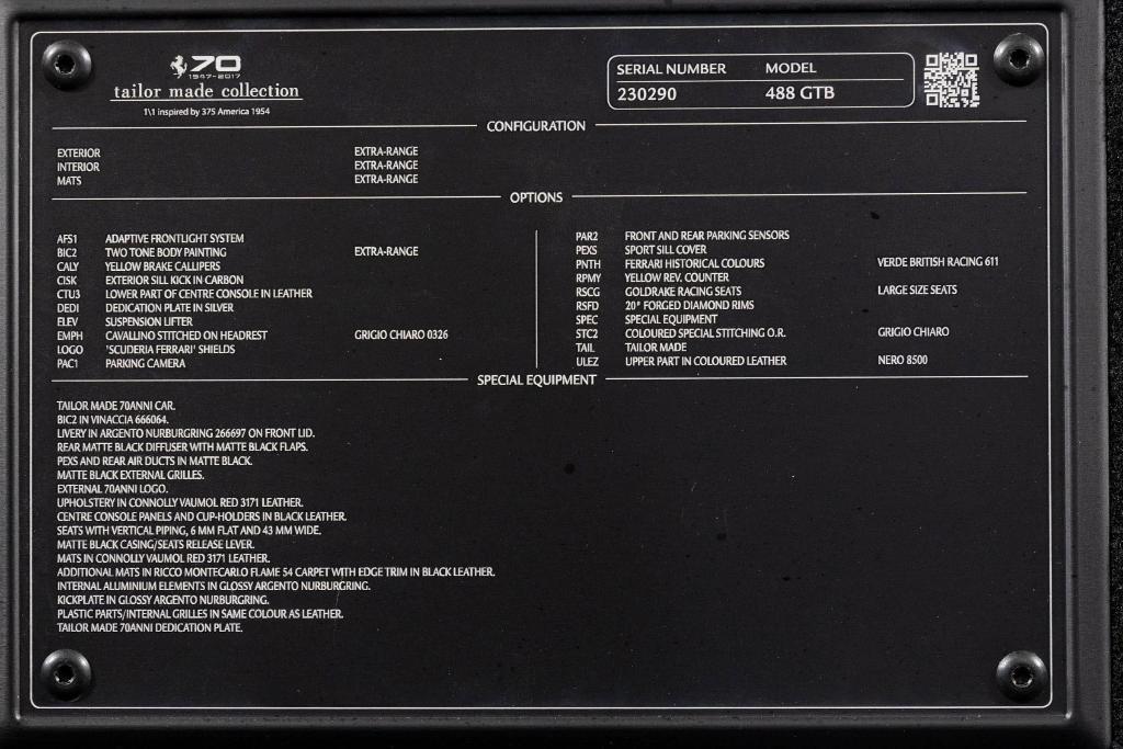 used 2018 Ferrari 488 GTB car, priced at $469,900