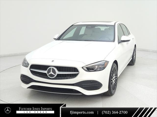 new 2025 Mercedes-Benz C-Class car, priced at $50,245