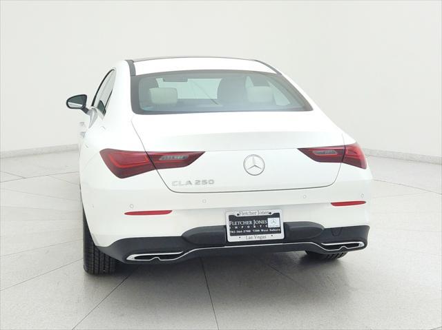 new 2025 Mercedes-Benz CLA 250 car, priced at $45,745