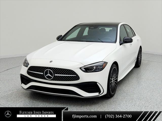 new 2025 Mercedes-Benz C-Class car, priced at $57,795
