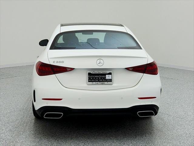 new 2025 Mercedes-Benz C-Class car, priced at $57,795