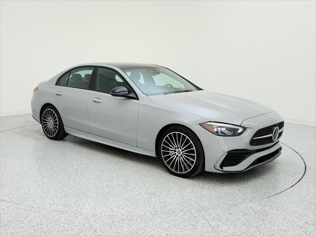 new 2025 Mercedes-Benz C-Class car, priced at $60,745