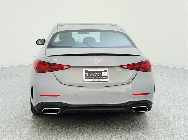 new 2025 Mercedes-Benz C-Class car, priced at $60,745